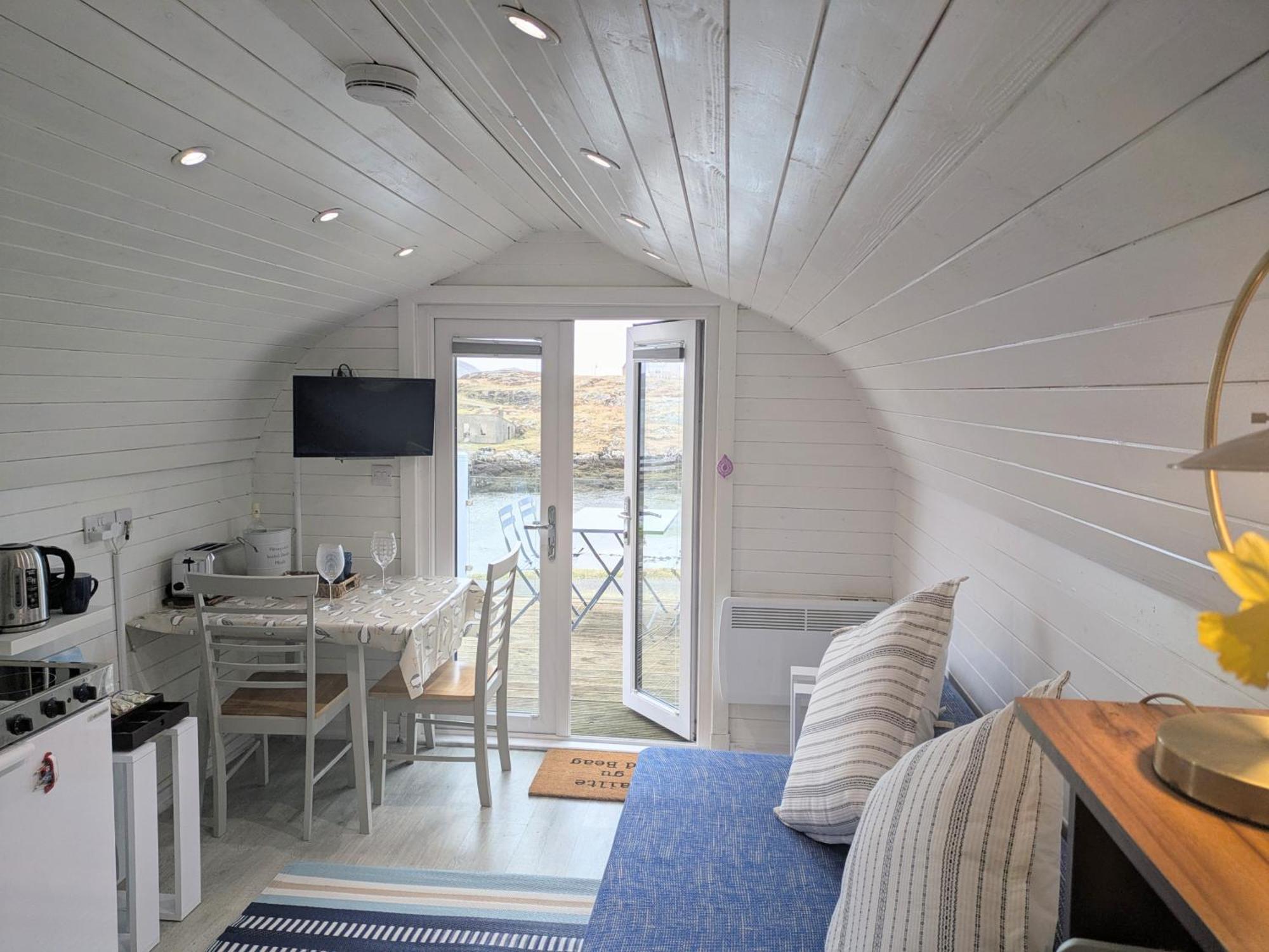 Villa Glamping Pod For 2 Pod Beag Na Haun Eriskay Extérieur photo