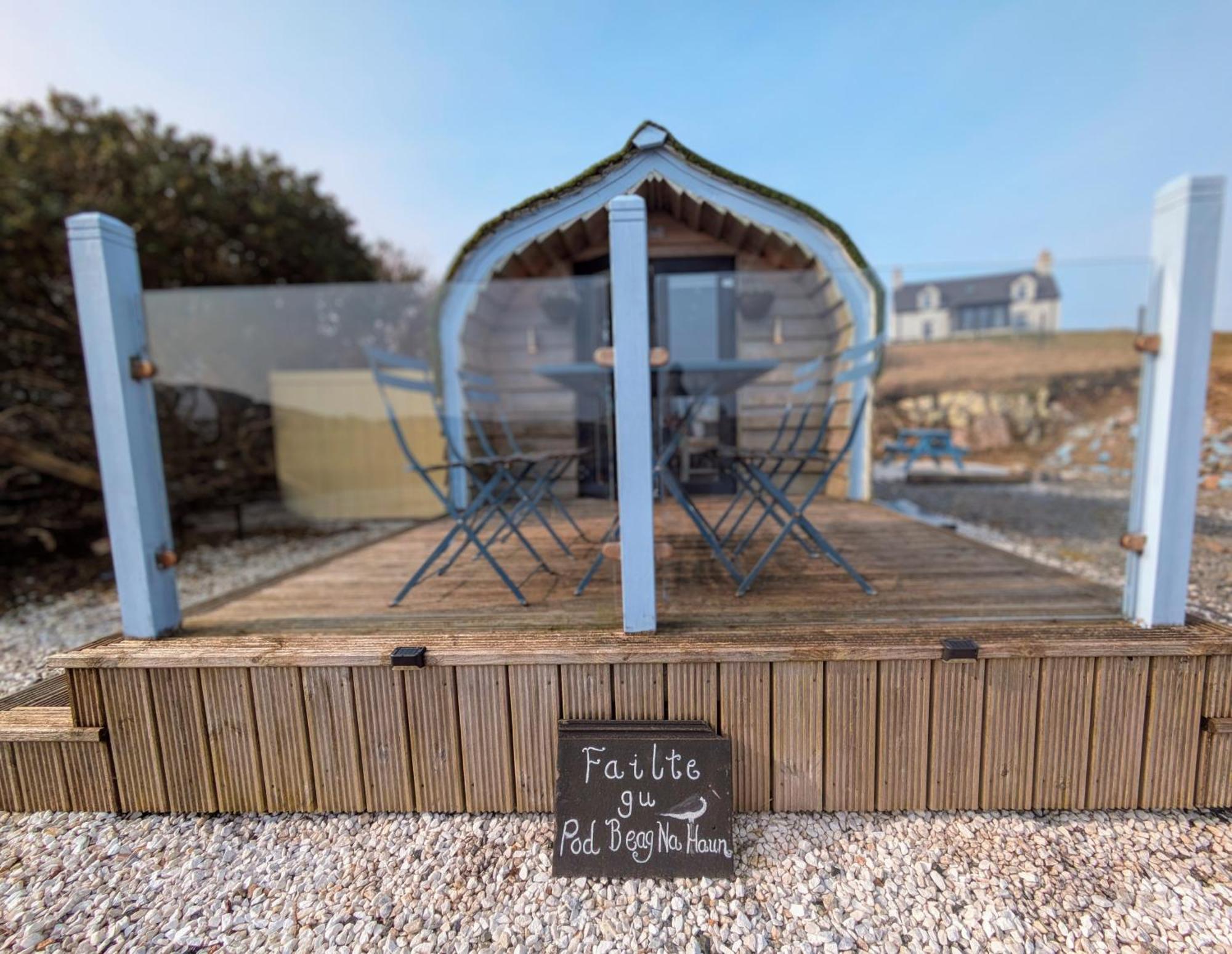 Villa Glamping Pod For 2 Pod Beag Na Haun Eriskay Extérieur photo
